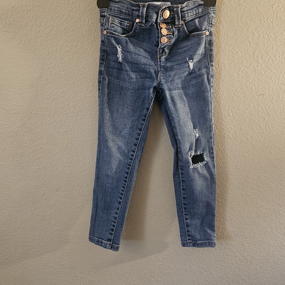 Celebrity Pink Kids' Ripped Denim Jeans - Picture 1 of 16